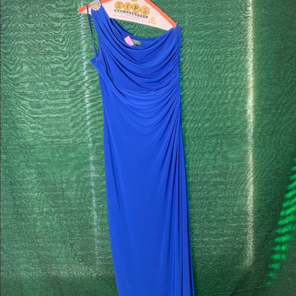 Ralph Lauren Evening size 12 dress one shoulder